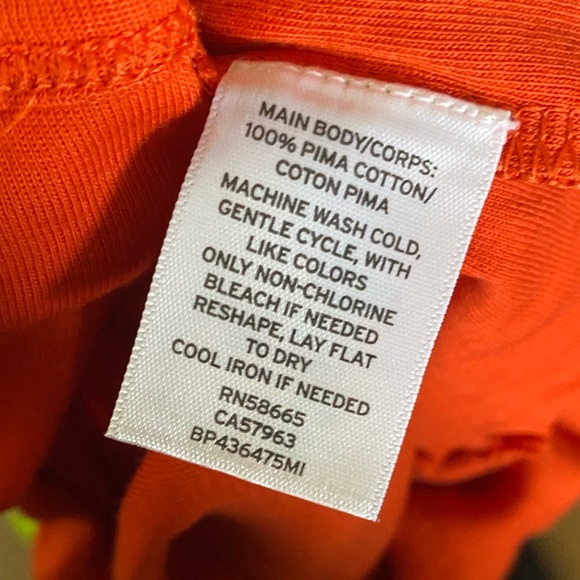 BP. Orange V-neck Ruffle Camisole - Picture 3 of 4